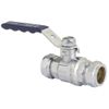 Pegler Yorkshire PB300 Full Bore Lever Valve with Blue Handle - 15mm
