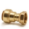 Pegler Yorkshire Tectite Classic Brass T62 Straight Tap Connector - 22mm x 3/4 inch