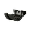 Brett Martin Plastic Guttering Half Round Style Union Bracket 112mm - Black
