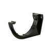 Brett Martin Plastic Guttering Half Round Style Fascia Bracket 112mm - Black