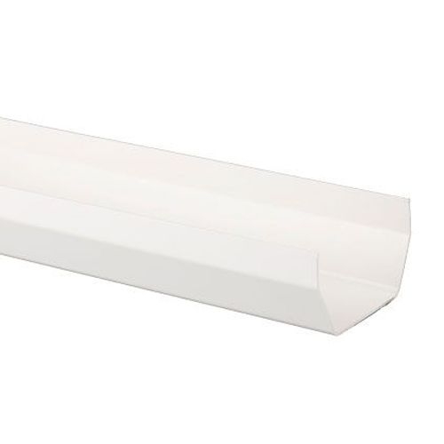 Brett Martin Plastic Guttering Square Style 4m Length 114mm - White
