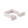 Brett Martin Plastic Guttering Square Downpipe Bracket 65mm - White