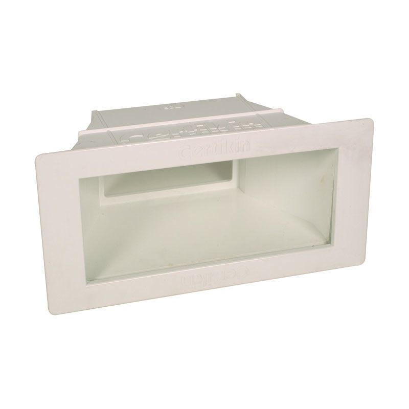 Swimming Pool Skimmer Box Debris Trap Basket Wide Extension Throat