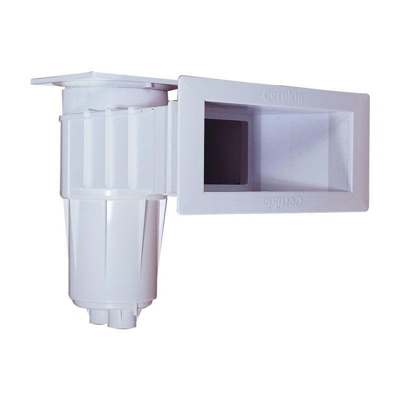 Swimming Pool Skimmer Box Trap with Wide Throat for Lined Pools
