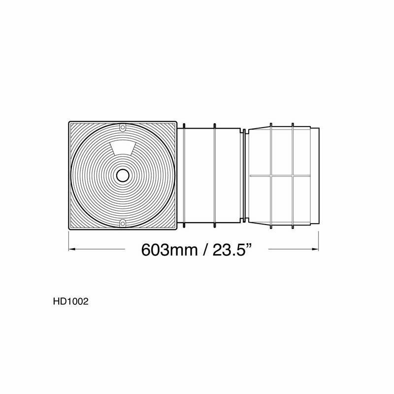 Swimming Pool Skimmer Box Trap with Extension Throat for Lined Pools