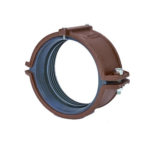 Cast Iron Underground Drain Pipe 150mm Iron Coupling - SML Harmer