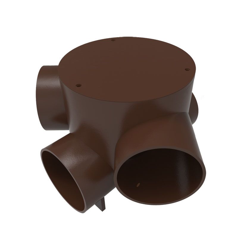 Cast Iron Underground Drain Pipe 150mm Inspection Chamber - SML Harmer