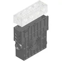 Hauraton Paverslot Channel Drain Asymmetric Sump Unit - D400
