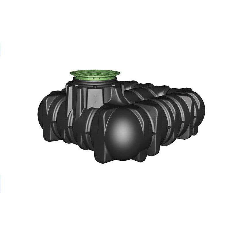 Graf Platin Garden-Comfort Rainwater Harvesting Tank Low Profile 3000L