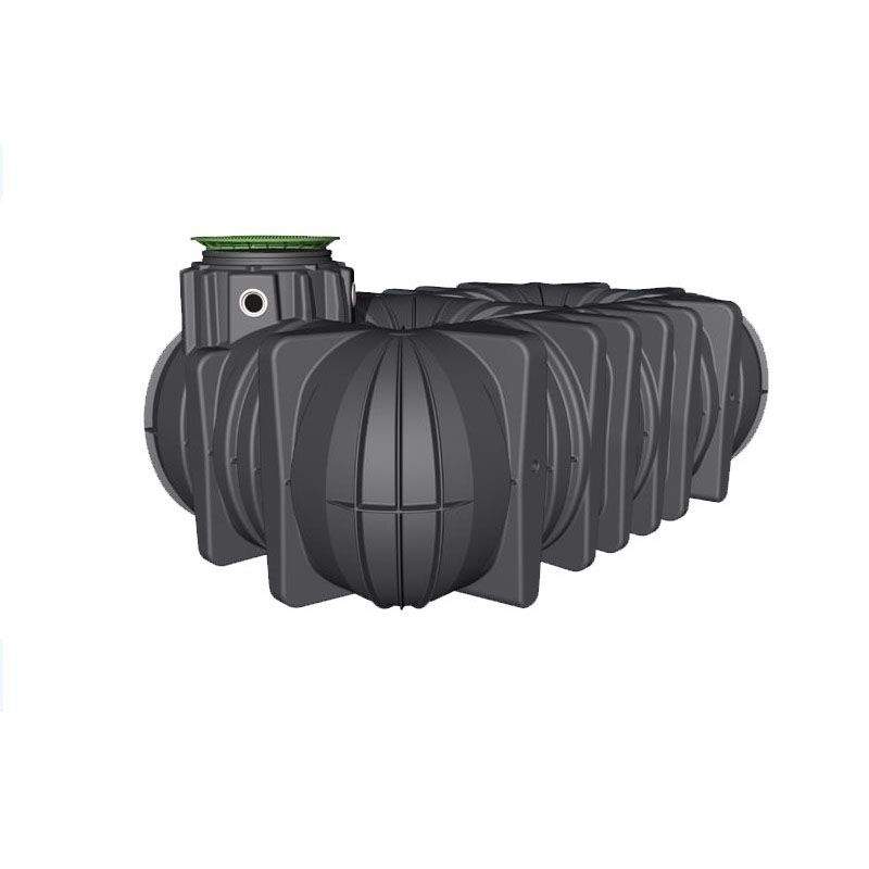 Graf Platin Garden-Comfort Rainwater Harvesting Tank Low Profile 7500L