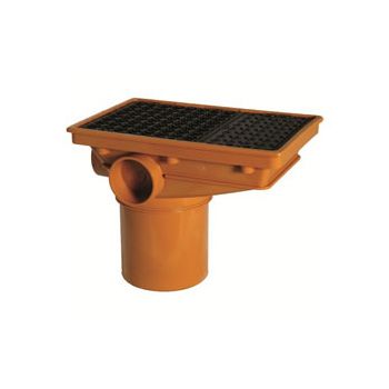 ULTRA3 Sewer Underground Drainage Rectangular Hopper Head 110mm