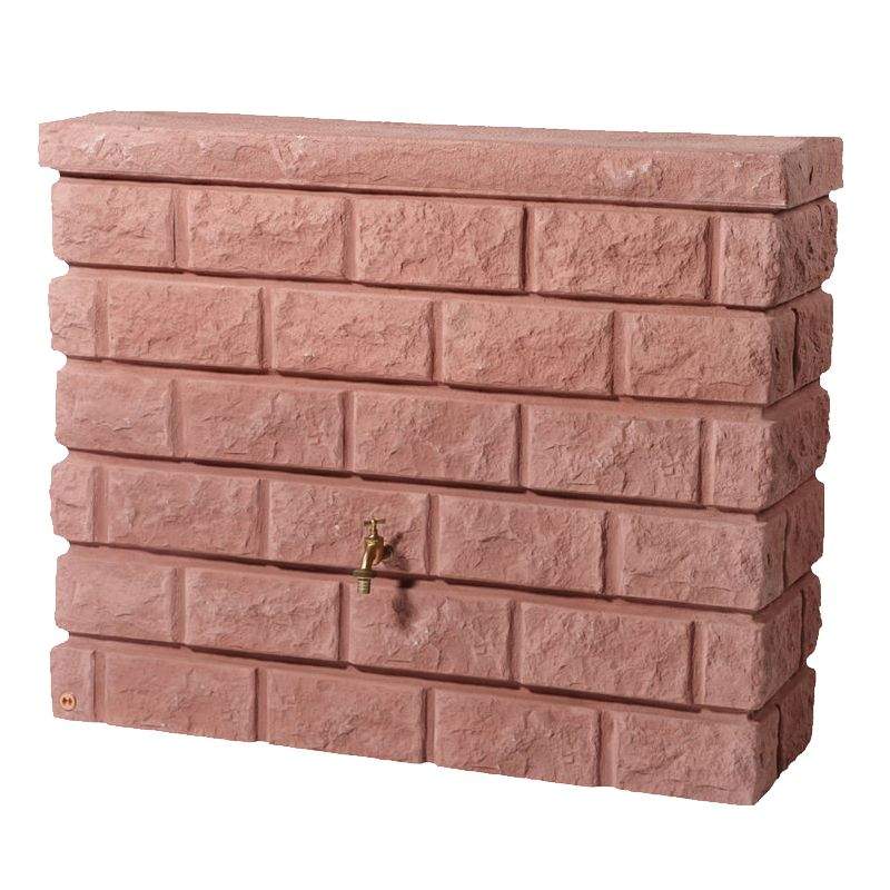 Graf Redstone Garantia Rocky Garden Wall Water Butt Storage Tank 400L