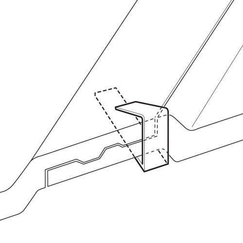 Hambleside Danelaw DVC Stainless Steel Valley Clips - Pack of 100