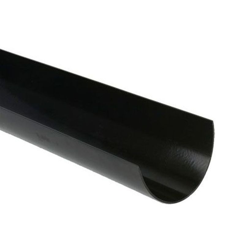 Plastic Guttering Deepstyle Industrial 4m Length 170mm Black