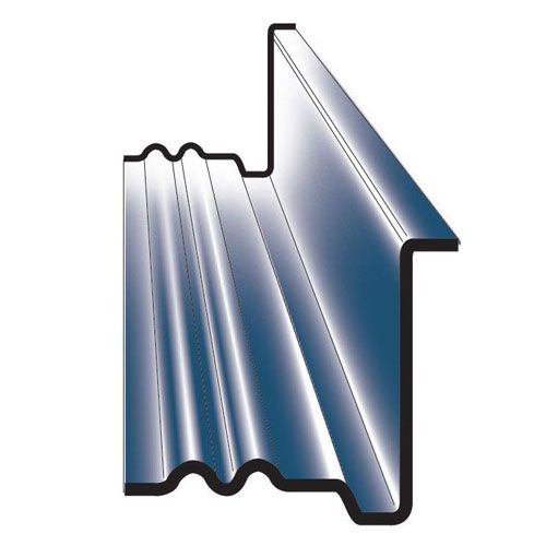 Continuous GRP Dry Soaker For Roofing Slates - Lipped