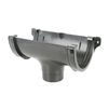 Brett Martin Plastic Guttering Deepstyle Industrial Running Outlet 170mm - Grey