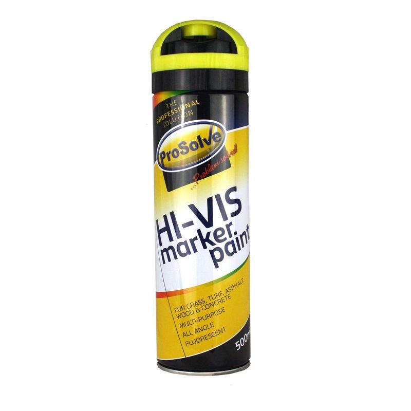 Blue Diamond Yellow/Blue Hi-Vis Fluorescent Spray Paint Survey Marker 500Ml - Diamond
