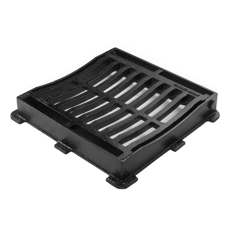 Clark Drain B125 Class Cast Iron Hinged Gully Grid Cover 350 x 333 x 50mm