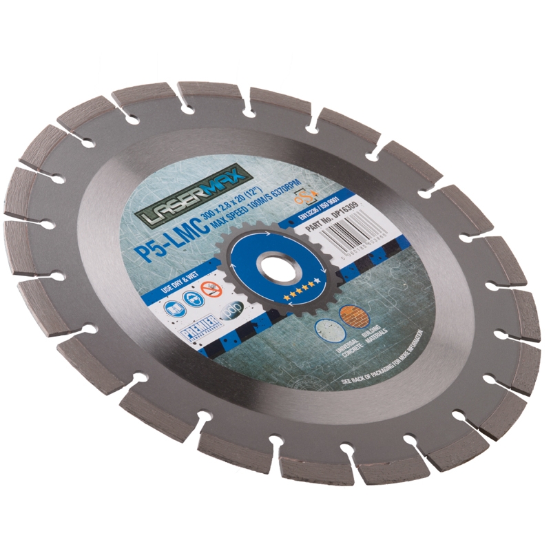 Welded Concrete & Building Material Diamond Blade P5-LMC 115 x 22.2mm
