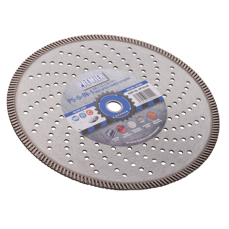Multi Purpose Turbo Diamond Blade P5-5in1 - 350 x 25.4mm