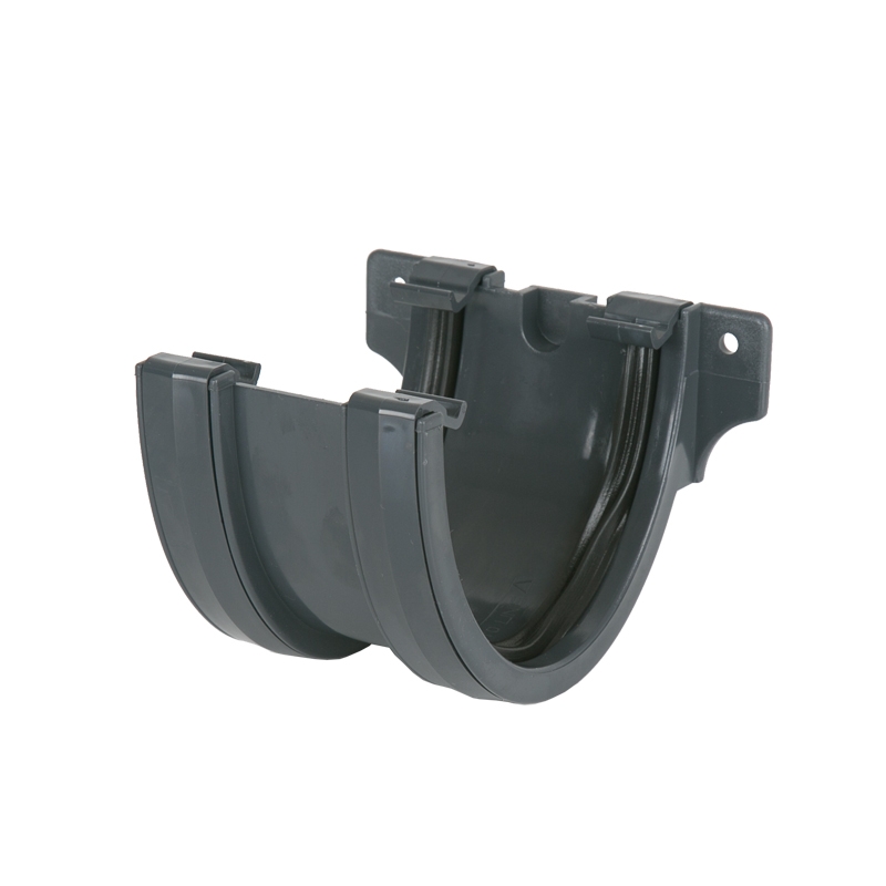 Plastic Guttering Deepstyle Union Bracket 115mm - Anthracite Grey