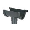 Brett Martin Plastic Guttering Deepstyle Running Outlet 115mm - Anthracite Grey