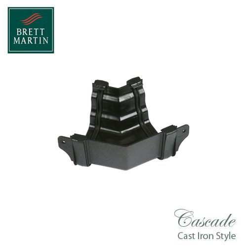 Cascade Cast Iron Style 106mm Prostyle Internal 135dg Angle - Black