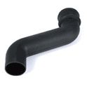 Cascade Cast Iron Style 105mm Plastic Round 115mm Offset Bend (Black)