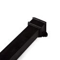 Cascade Cast Iron Style 100 x 75mm x 1.8m Socketed Pipe & Lugs (Black)
