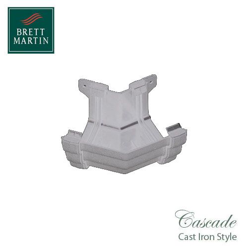 Cascade Cast Iron Style 106mm Prostyle External 135dg Angle - White