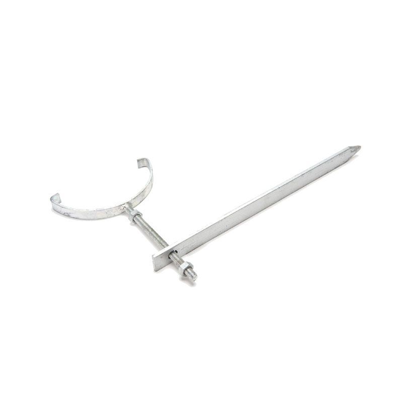 Product image for Brett Martin Cascade Cast Iron Roundstyle 112mm Rise & Fall Bracket - Galvanised
