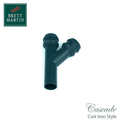 Cascade Cast Iron Style 68mm Cast Iron Style 135dg Branch - Green