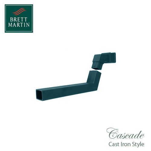 Cascade Cast Iron Style 100 x 75mm Adjustable Front Offset (Green)