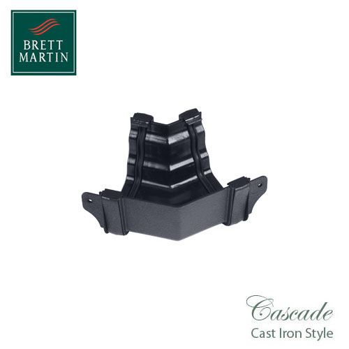 Cascade Cast Iron Style 106mm Prostyle Internal 135dg Angle - Grey