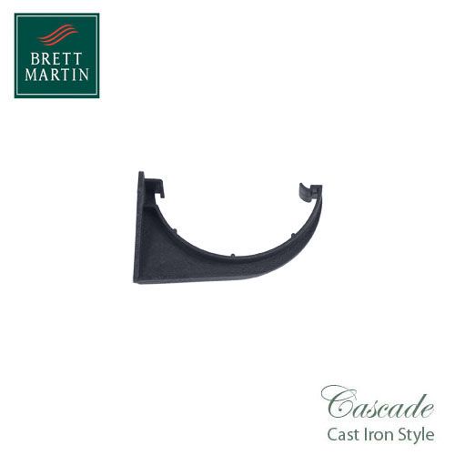 Cascade Cast Iron Style 112mm Roundstyle Fascia Bracket - Grey