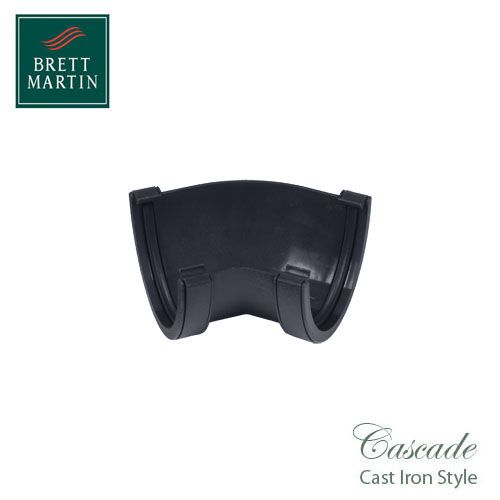 Cascade Iron Style 115mm Plastic Deepstyle 135dg Angle - Grey