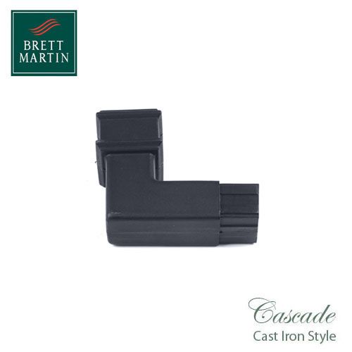 Cascade Cast Iron Style 65mm Plastic 112.5dg Spigot Bend - Grey