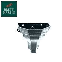 Cascade Cast Iron Style Plastic Small Ogee Planter (Grey)