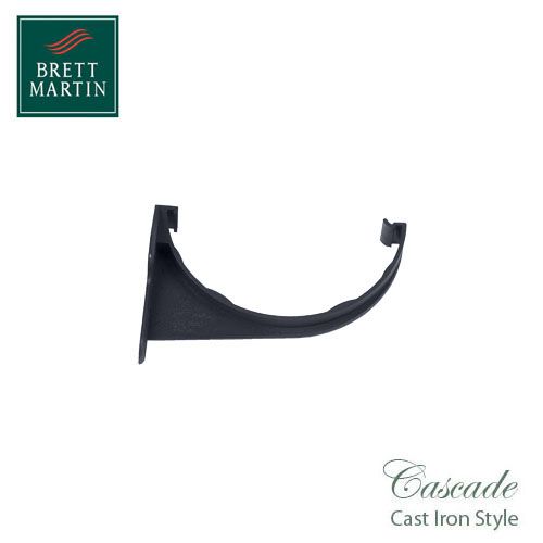 Cascade Cast Iron Style 170mm Half Round Fascia Bracket (Grey)
