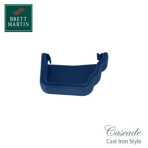 Cascade Cast Iron Style 106mm Prostyle External Stopend R/H - Blue