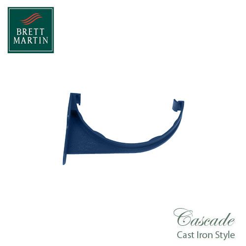 Cascade Cast Iron Style 170mm Half Round Fascia Bracket (Blue)