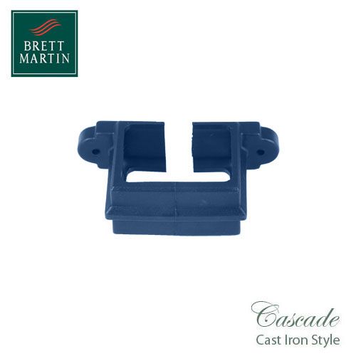 Cascade Cast Iron Style 100 x 75mm Plastic Downpipe Clip (Blue)