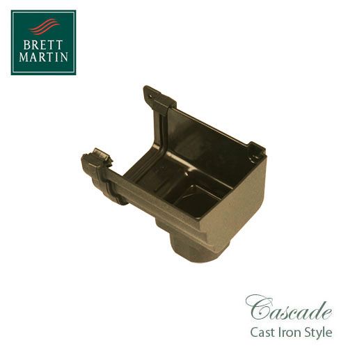 Cascade Cast Iron Style 106mm Prostyle Stopend Outlet R/H - Sand