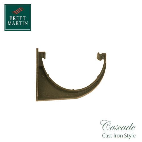 Cascade Cast Iron Style 115mm Plastic Deepstyle Fascia Bracket - Sand