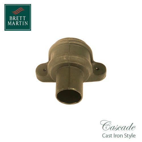 Cascade Cast Iron Style 68mm Plastic Pipe Coupler With Lugs - Sand