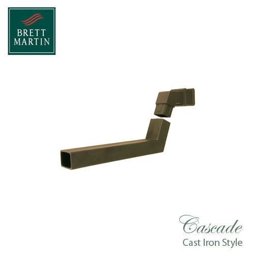 Cascade Cast Iron Style 100 x 75mm Adjustable Front Offset (Sand)