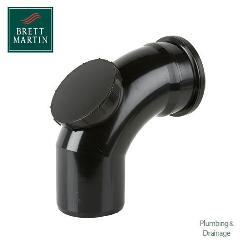 Cascade Cast Iron Style 110mm 92.5dg Single Socket Access Bend (Sand)