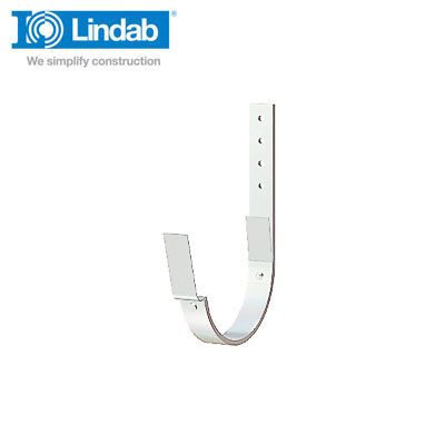 Lindab Half Round Fascia Bracket 190mm Painted Antique White