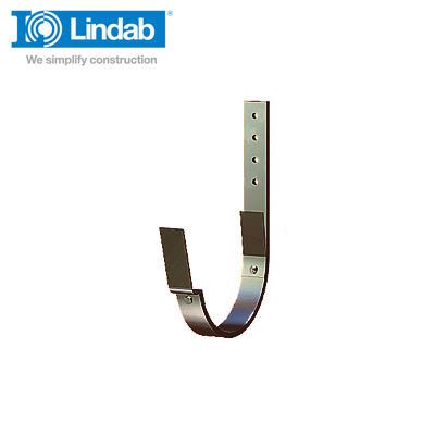 Lindab Half Round Fascia Bracket 190mm Painted Brown
