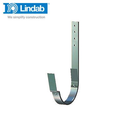 Lindab Half Round Rafter Bracket 337mm x 190mm Painted Dark Grey